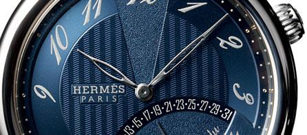 Hermès presenta Arceau Le temps suspendu platinum