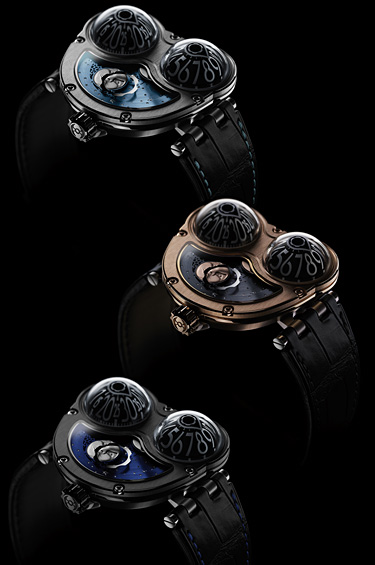 MB&F 1 - MoonMachine de MB&F muestra el tiempo de forma divertida