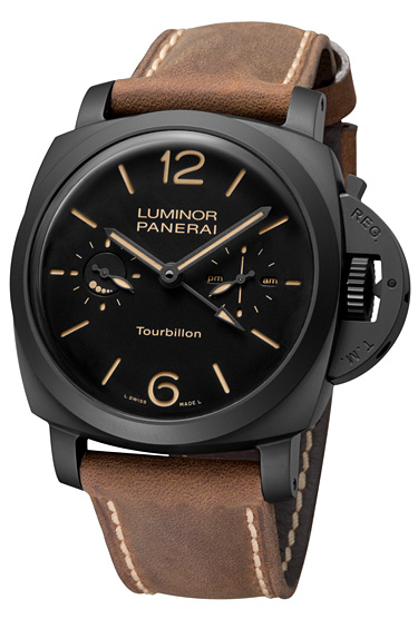 Panerai 1 - Luminor 1950 Tourbillon GMT Ceramica, maestría técnica de Panerai